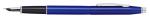 Cross Füllfederhalter Classic Century Blau-Lack, F-Feder, Self Serve
