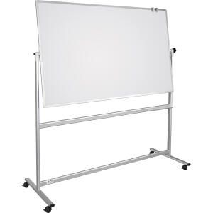 Dahle Whiteboard Basic 120 x 180 cm mobil, beidseitig weiß lackiert