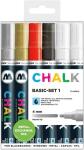 Molotow Kreidemarker 4mm Etui Basic-Set 1 6 Stück