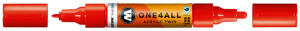 Molotow Acrylmarker One4All Twin 1,5mm/4mm #013 verkehrsrot