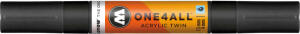 Molotow Acrylmarker One4All Twin 1,5mm/4mm #180 signalschwarz