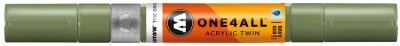 Molotow Acrylmarker One4All Twin 1,5mm/4mm #205 amazonas hell