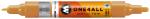 Molotow Acrylmarker One4All Twin 1,5mm/4mm #208 ockerbraun hell