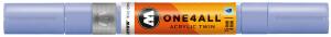 Molotow Acrylmarker One4All Twin 1,5mm/4mm #209 blauviolett pastell