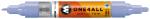 Molotow Acrylmarker One4All Twin 1,5mm/4mm #209 blauviolett pastell