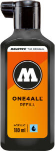 Molotow Refill One4All 180 ml #180 signalschwarz