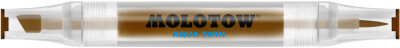 Molotow Twinmarker Aqua Twin 1mm/2-6mm #019 braun