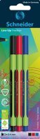 Schneider Fineliner Line-Up Blisterkarte mit 3...