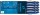 Schneider Tintenroller One Hybrid C 05 blau