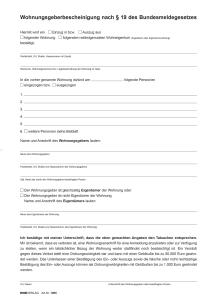 RNK Wohnungsgeberbescheinigung A4 nach § 19 Bundesmeldegesetz (BMG)