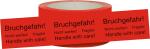 RNK Signalklebeband 50mmx66m Aufdruck Bruchgefahr!