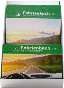 RNK Fahrtenbuch Display 15x 3119, 5x 3120