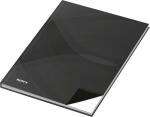 RNK Kladde notes carbon black A5 liniert 96Bl