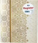 RNK Ringbuch Alhambra für A5 mit Register A-Z & 4 Ring-Mechanik