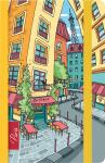 RNK Notizbuch Paris Bistrot 9x14,3cm liniert 100Bl