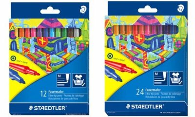 Staedtler Fasermaler 12ST Kartonetui