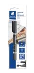 Staedtler Zweispitzmarker Lumocolor perm. BK