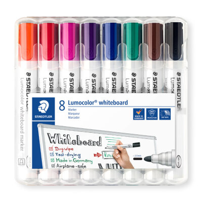 Staedtler Whiteboardmarker Lumocolor 8St Box