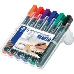 Staedtler Marker Lumocolor permanent 6St Box