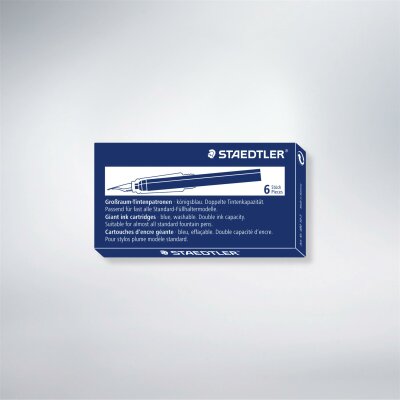 Staedtler Großraumtintenpatrone blau