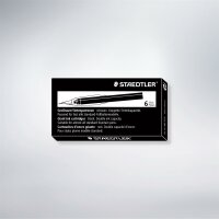 Staedtler Großraumtintenpatrone schwarz