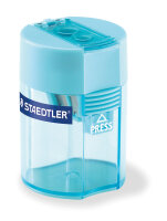 Staedtler Doppelspitzdose rund, cyan