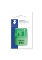 Staedtler Doppelspitzdose neon grün blister