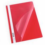Durable Schnellhefter A4 PP rt 25St transp. Vorderdeckel