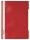 Durable Schnellhefter A4 PP rt 25St transp. Vorderdeckel