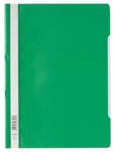 Durable Schnellhefter A4 PP gn 25St transp. Vorderdeckel