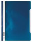Durable Schnellhefter A4 PP d.bl 25St transp. Vorderdeckel