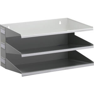 Durable Sortierreck 3tlg A4/Folio gr aus Metall