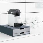 Durable Aufbewahrungsbox Kaffee 2 Schubladen 280x97x356mm