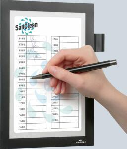 Durable Inforahmen A5 sw selbstklebend DURAFRAME® direkt beschriftbar