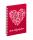 Pagna Hochzeitsplaner 17x24cm sweet heart 96S weiß