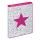 Pagna Sammelbox A4 Pink Star Klettverschluss sortiert