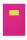 Pagna Notizbuch A4 Style up 192S kariert dunkelrosa