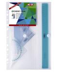 M+R Zeichenset Schule 4-teilig VE 1