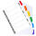 Exacompta Register A4 6tlg ws+bedr.farbig.Tabs