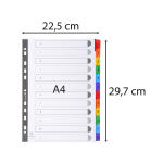 Exacompta Register A4 Manila 12tlg bedr Taben