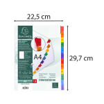Exacompta Register Jan-Dez A4 mani+bedr.farbig.Tab