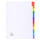 Exacompta Register Jan-Dez A4 mani+bedr.farbig.Tab