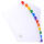Exacompta Register Jan-Dez A4 mani+bedr.farbig.Tab