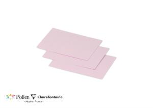 Clairefontaine Karte Mini 70x95 Pollen bonbonrosa