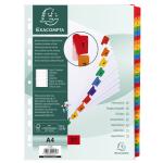 Exacompta Regist31T A4 mani+ bedrfarbigTab