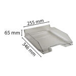 Exacompta Briefablage Combo-Midi grau tr gl