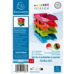 Exacompta Set 4 Briefablagen Combo Fb. sort.