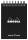 Rhodia Notizblock A7 Doppel dot 80Bl schw