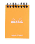 Rhodia Notizblock A7 Doppel dot 80Bl ora