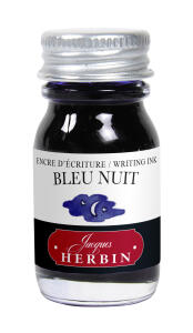 Herbin Tinte f. Füller 10ml nachtblau